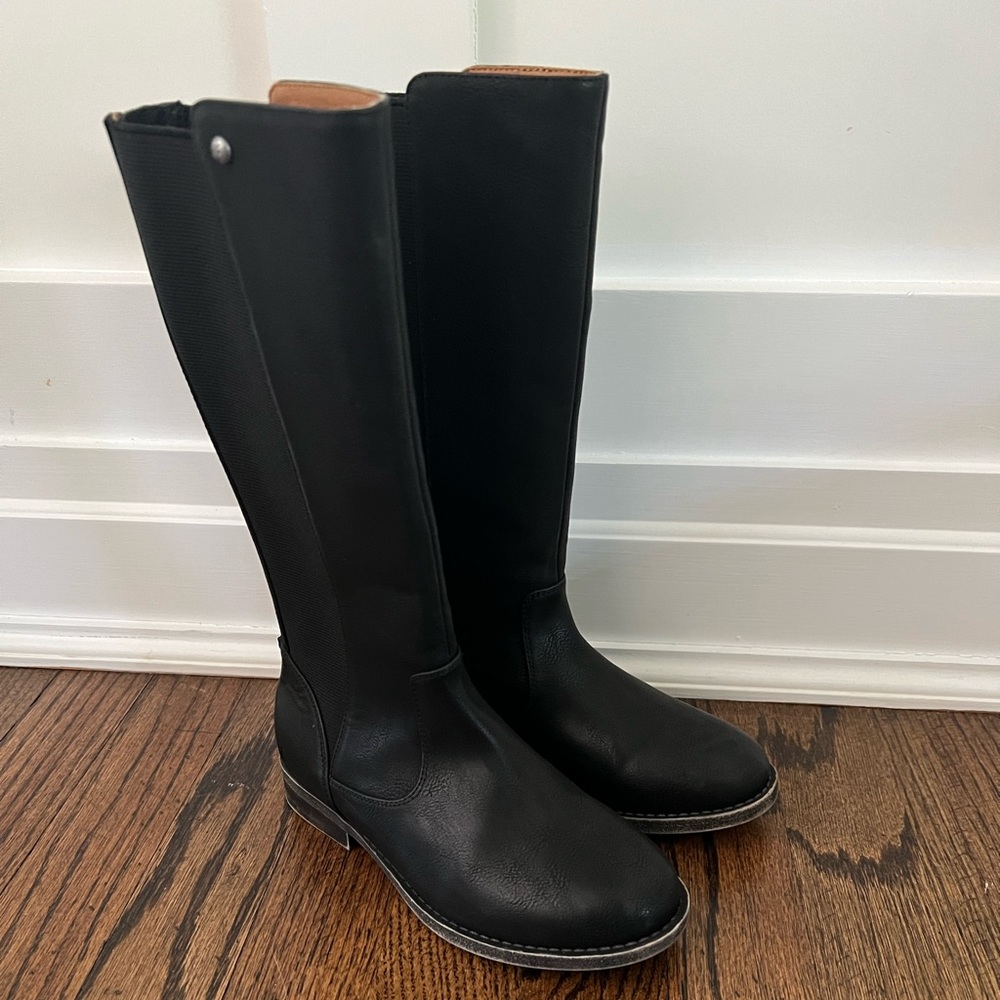 Frye kids boots girl size 13 fall leather tall boot